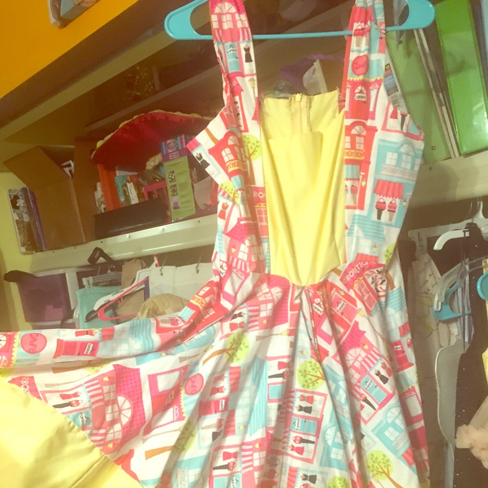 Chic Shop Fit and Flare Dress Handmade